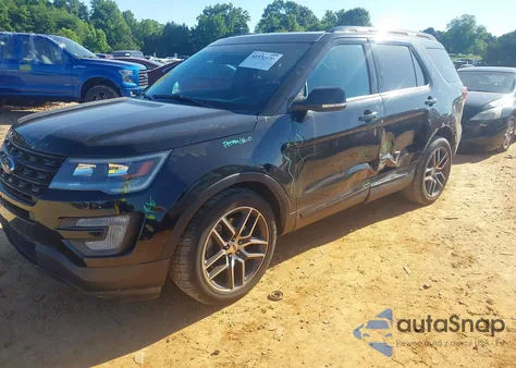 2016 Ford Explorer Sport z USA, uszkodzony, nr VIN 1FM5K8GT4GGC81229